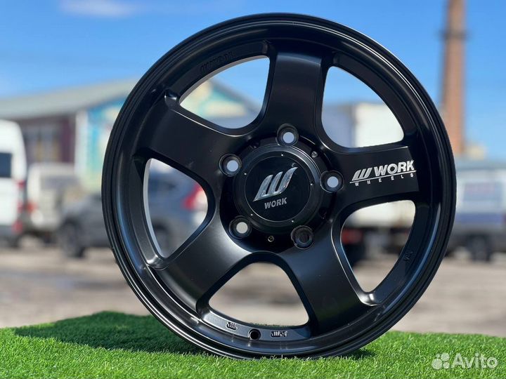 Диски Work Crag на Land Cruiser r17