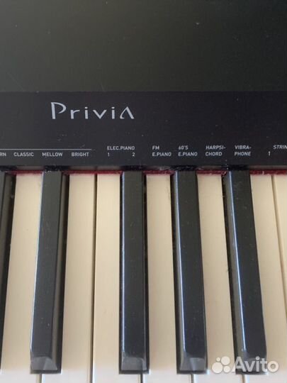 Цифровое пианино casio privia