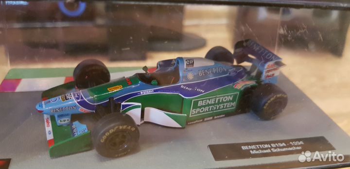 Коллекция моделей гоночных болидов Формулы-1