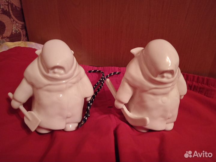 Фарфоровые статуэтки укутыш