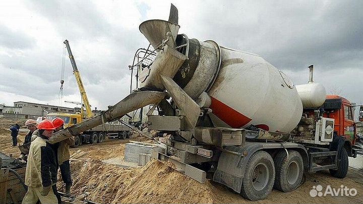 Бетон. Раствор. Насос. Транспортерная лента