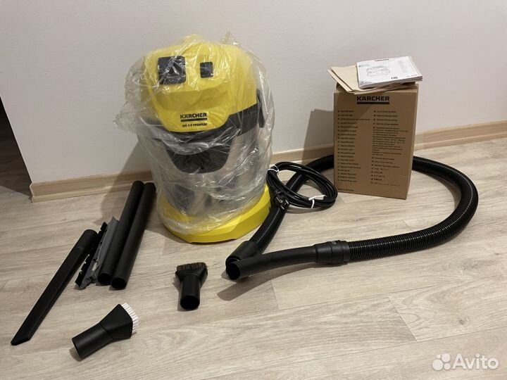 Универсальный пылесос Karcher WD 3 P premium новый