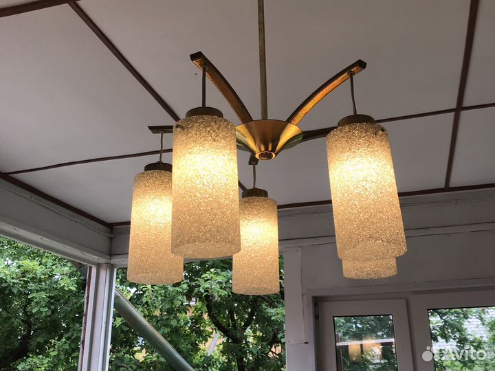 Люстра винтаж