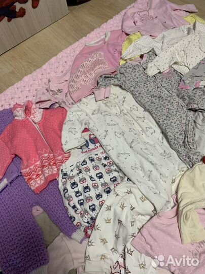 Вещи для девочки с 1 мес до 4 мес