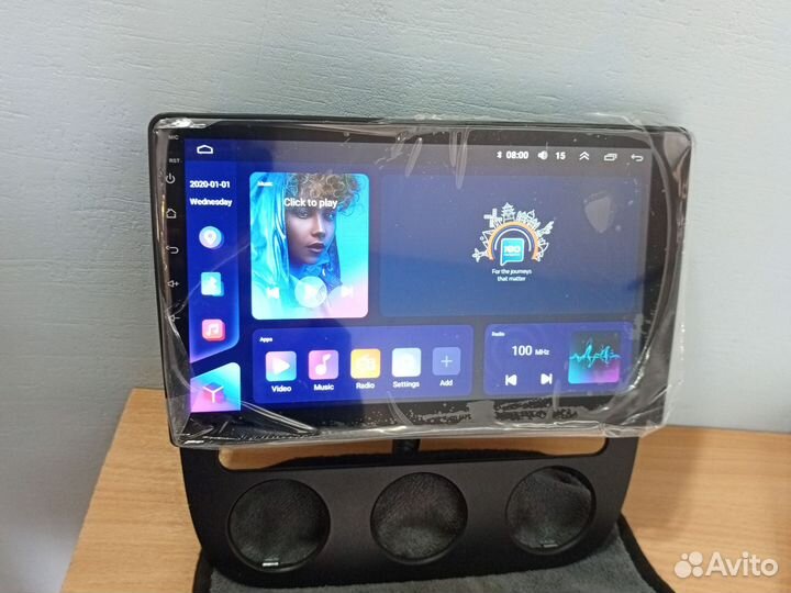 Штатная магнитола на volkswagen jetta 6