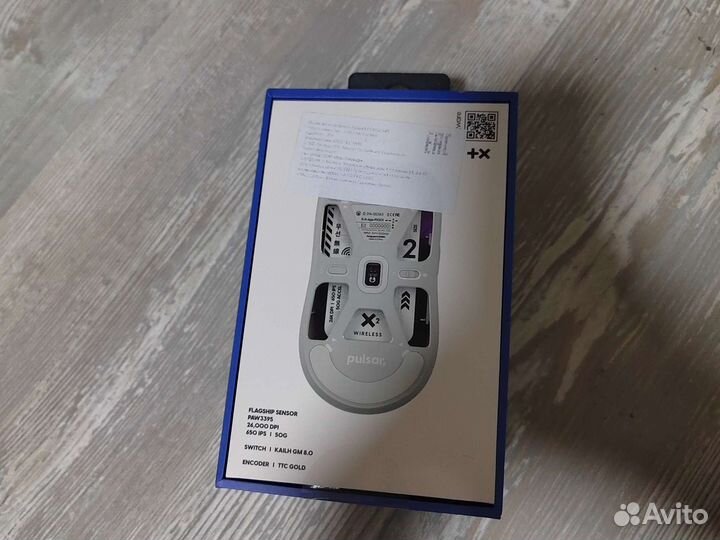 Беспроводная мышь pulsar x2 symmetrical wireless