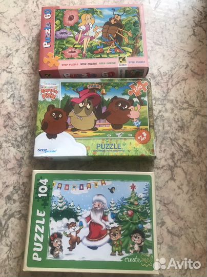 Пазлы детские