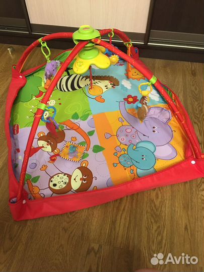 Детский развивающий коврик tiny love