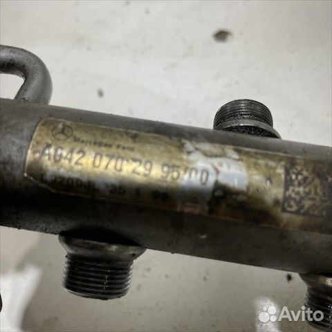 Топливная рампа Мерседес ом642