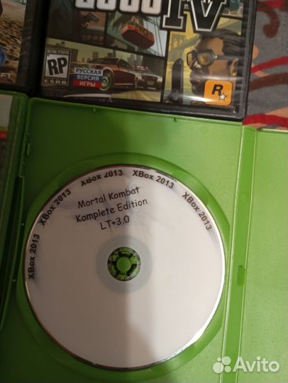 Диски на xbox 360