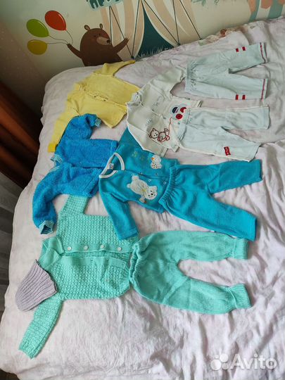 Детские вещи пакетом 68 74