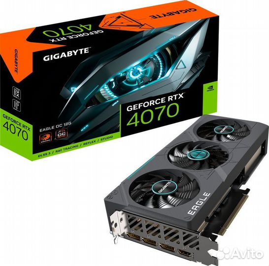 Gigabyte GeForce RTX 4070 Eagle OC (12GB) - новая