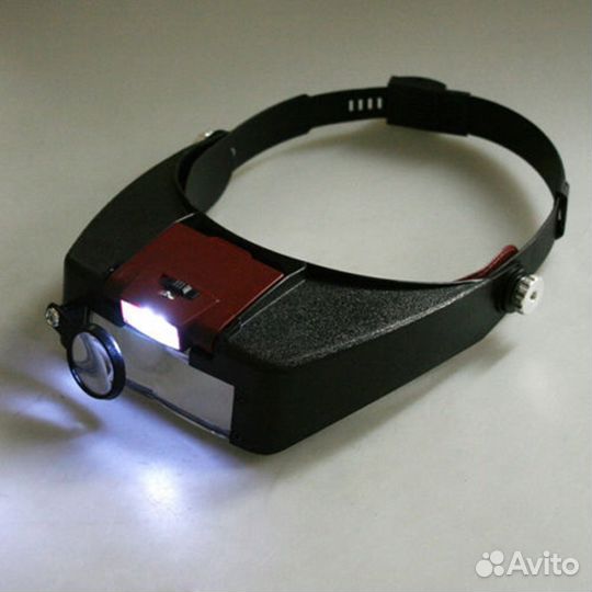 Лупа бинокулярная налобная 1.5x/3x/8.5x/10x