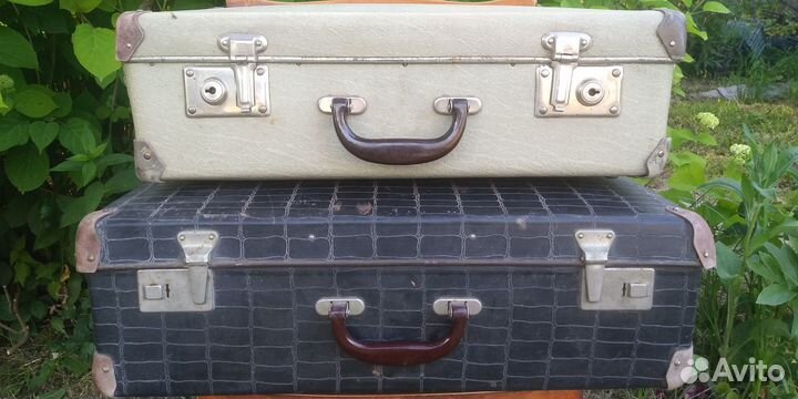 Ретро- чемоданы 60- х гг СССР