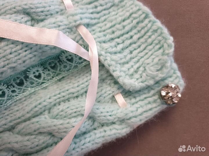 Продам вязаную кофточку для маленькой собачки