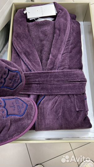 Халат махровый с тапочками Турция Maison Dor