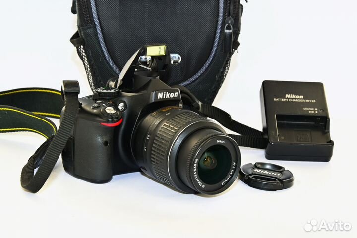 Nikon D5100 16.2MP цифрозеркалка Kit AF-S VR 18-55