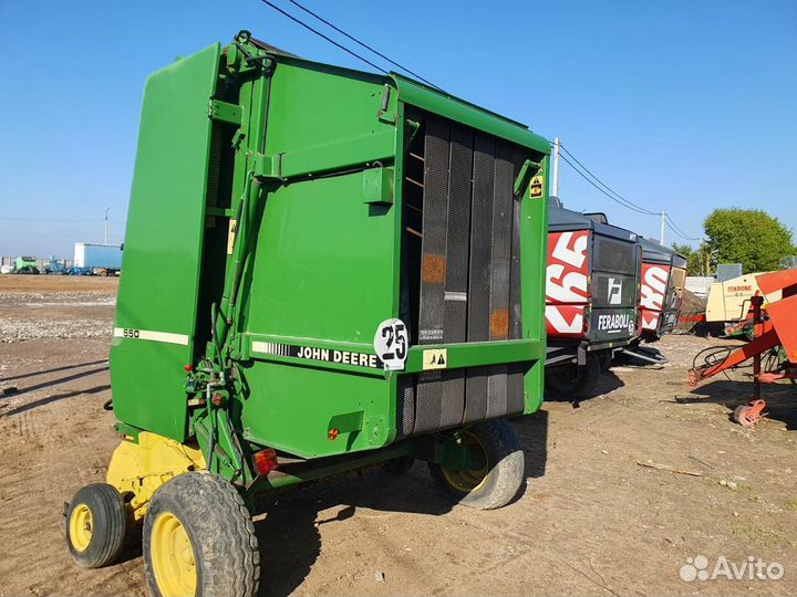 Пресс-подборщик John Deere 550, 1995