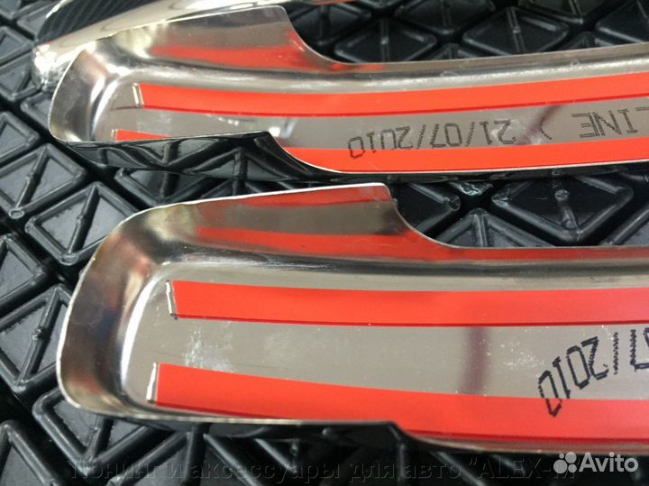 Накладки на ручки дверей Nissan Navara 2005+