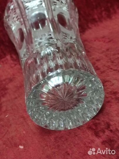 Хрустальная Ваза Германия Высота 25 См