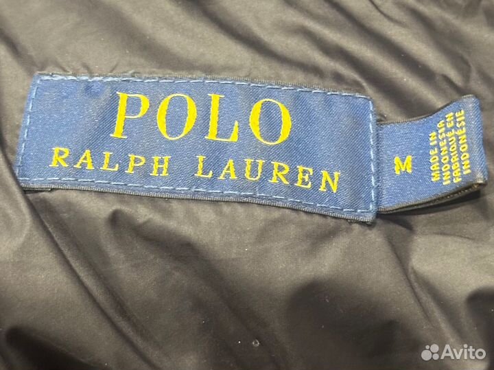 Пуховик polo ralf lauren оригинал