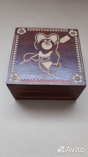 Шкатулка. Олимпийский Мишка. Олимпиада-80