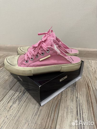 Кеды Balenciaga paris mule destroyed оригинал