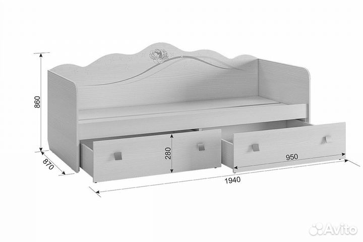MDF-07 Фэнтези Кровать