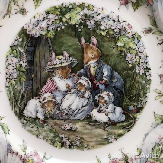 Тарелка «poppy’S babies» Brambly Hedge