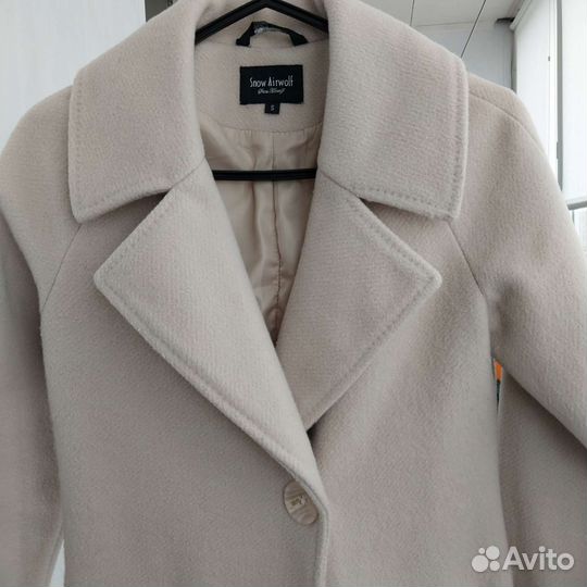 Пальто женское драповое S