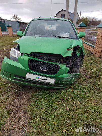 Kia Picanto 1.0 МТ, 2006, битый, 171 000 км