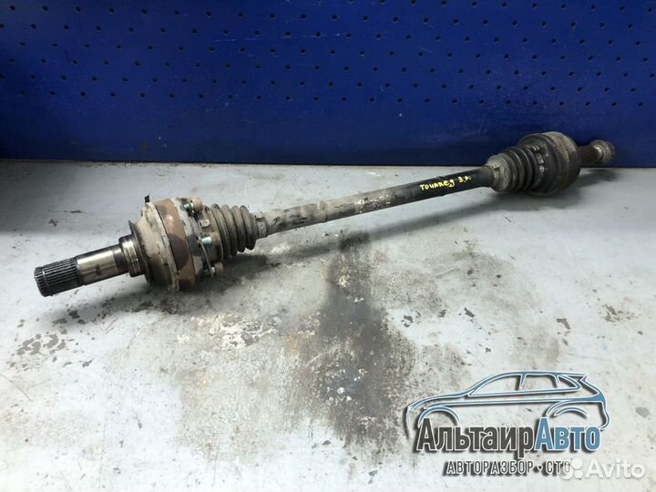 Задний привод на Volkswagen Touareg 1