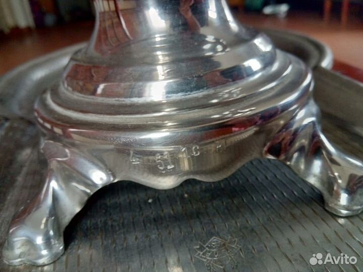 Самовар 1951 г. с подносом