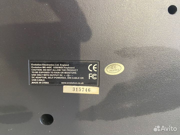 Midi-Клавиатура Evolution MK-449C