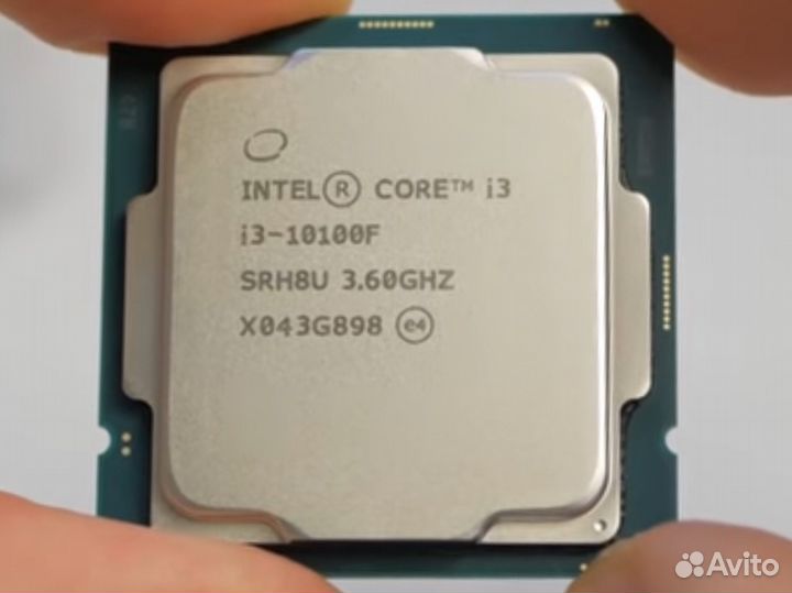 Процессор intel core i3 10100f