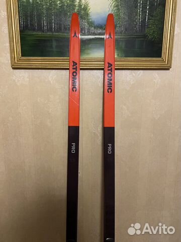 Лыжи беговые 186см и ботинки 43