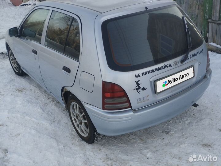 Toyota Starlet 1.3 AT, 1999, 367 000 км