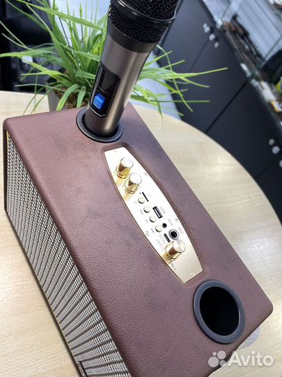 Блютуз колонка с микрофоном (2 шт.)