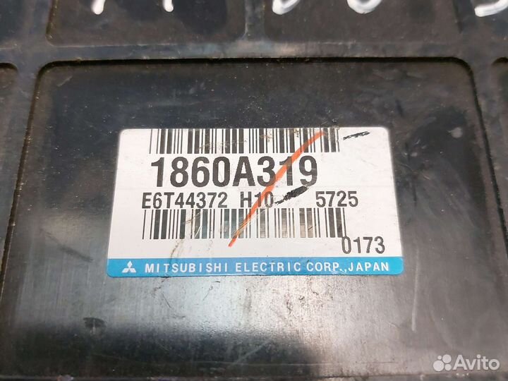 Блок управления двигателем 1860A319 4G18 лансер 9