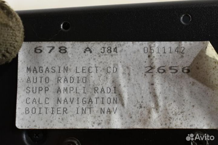 CD-чейнджер Renault Scenic 2 поколение