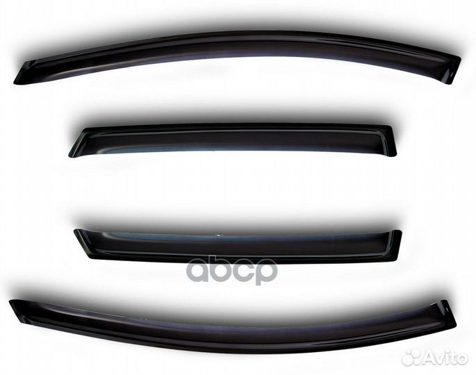 Дефлекторы окон 4 door KIA sportage 2010, NLD
