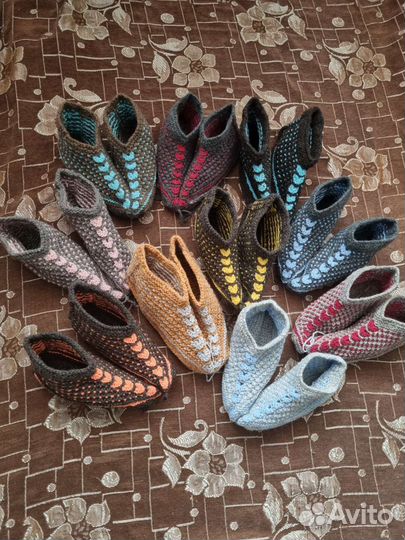 Следки вязаные