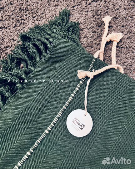 Botanisk плед 110 x 170 см IKEA 904.669.28