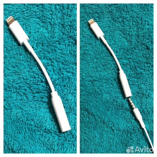 Адаптер Apple Aux для iPhone 7