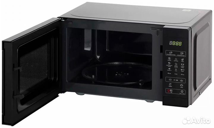 Микроволновая печь Sharp R6800RK 20л, 800Вт черный