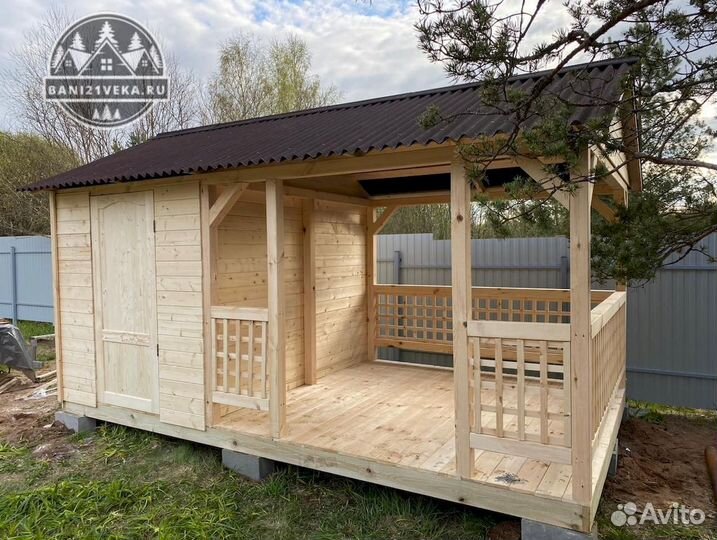 Беседка 4х4. Монтаж за 1 день