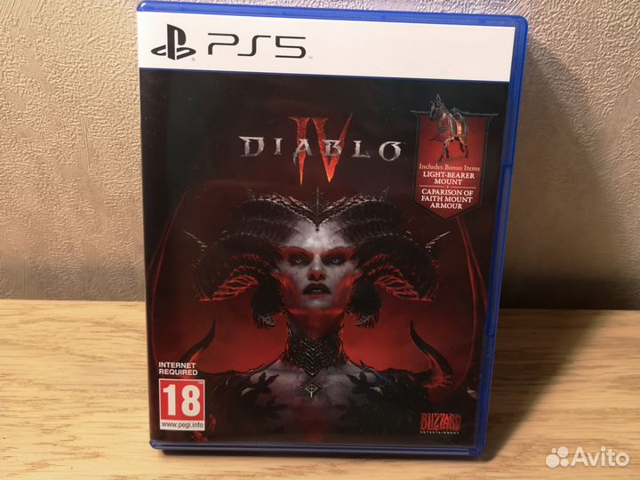 Diablo 4 ps5 диск русская версия