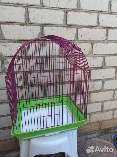Клетка для волнистого попугая б.у