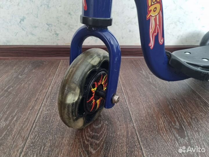 Самокат детский трехколесный бу