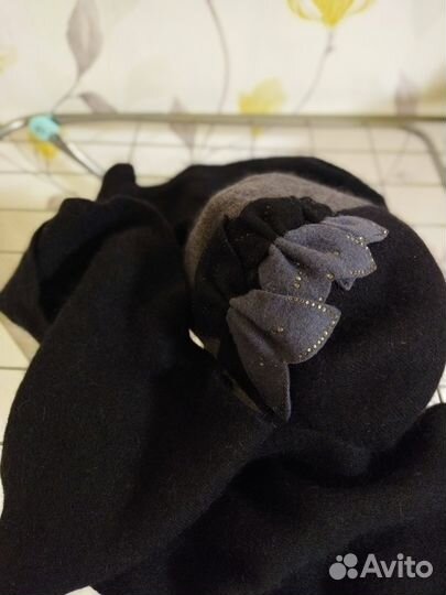 Комплект берет и шарф новый